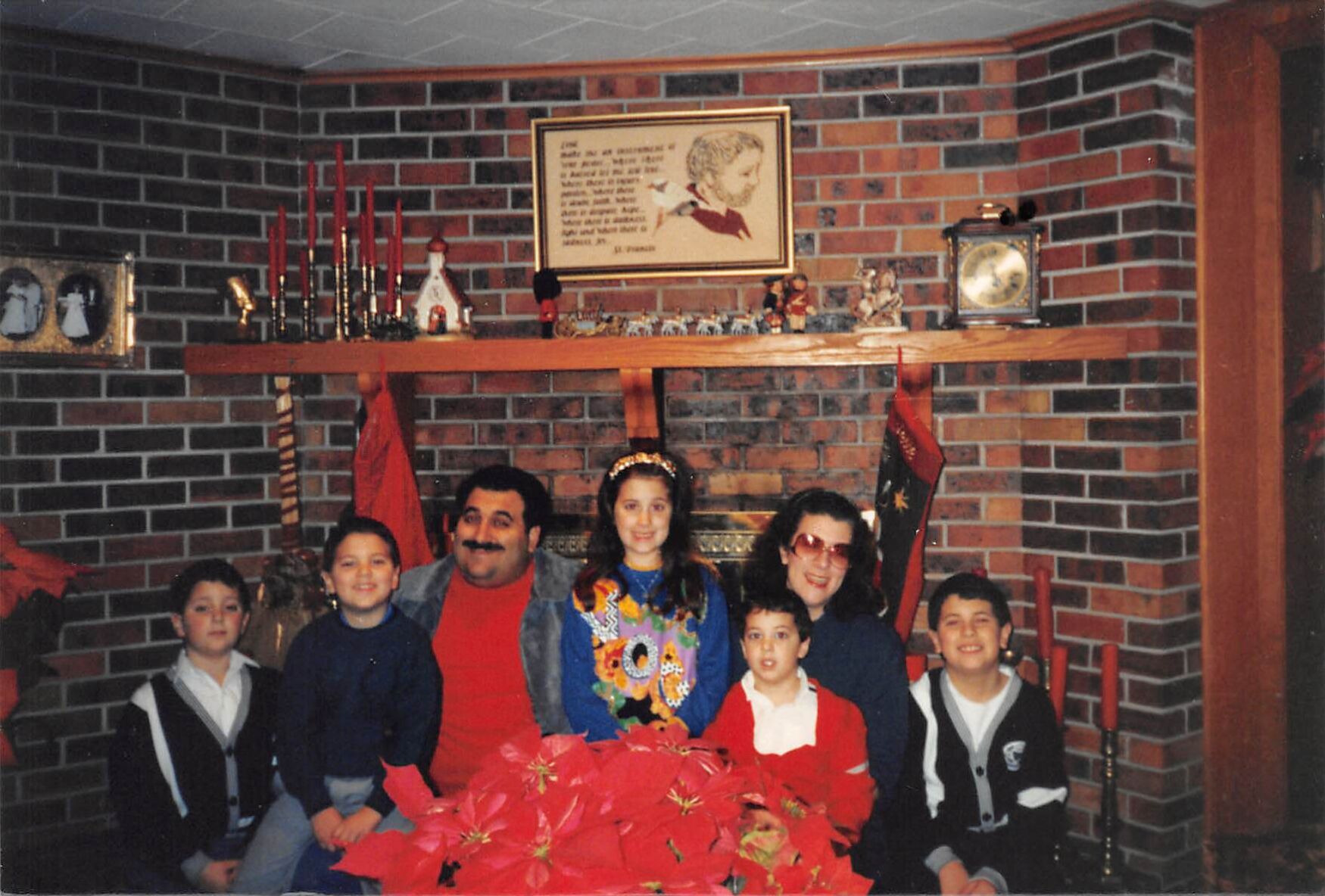 Jesse George, Jr. and his family